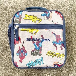 Pottery Barn Kids Marvel Spiderman Mackenzie Classic Lunch Box - Sebastian